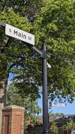 Maple and Main Street at Bitzer Park, North Canton, Ohio