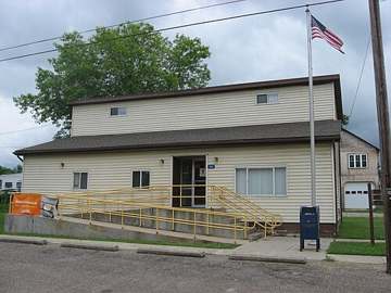 Post office in Zaleski, Ohio