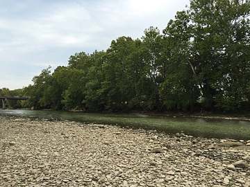 The Little Miami River, source of the buried valley aquifer serving Warren County wells