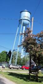 Creston, Ohio water tower